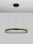 Preview: Nova Luce CANTRIA LED Pendelleuchte Schwarz 33W Warmweiss 150x60cm dimmbar 9695238