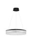 Preview: Nova Luce PAULINE LED Pendelleuchte Schwarz 50W Warmweiss 180x70cm dimmbar 9695262