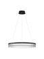 Preview: Nova Luce PAULINE LED Pendelleuchte Schwarz 55W Warmweiss 180x85cm dimmbar 9695263