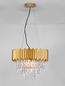 Preview: Nova Luce MAGNOLIA Pendelleuchte E14 6-fach Gold 120x50cm dimmbar 9824075