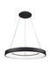 Preview: Nova Luce RANDO SMART LED Pendelleuchte Schwarz 50W Steuerbare Lichtfarbe 120x60cm dimmbar 9853044