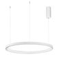 Preview: Nova Luce PERTINO LED Pendelleuchte Weiß 61W Warmweiss 150x78cm dimmbar 9853685