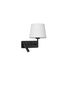 Preview: Nova Luce SAVONA Wandleuchte LED&E27 2-fach Schwarz 15W Warmweiss 27,5x24x32cm 9919151