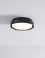 Preview: Nova Luce OLIVER LED Wand,-Deckenleuchte Schwarz 20W IP65 Warmweiss 27x27x7cm 9944603