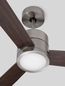 Preview: Nova Luce AXEL Ventilator Nickel 38,2x137,1cm dimmbar 9952345