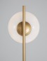 Preview: Nova Luce CANTONA Stehlampe G9 Gold 30x37x155cm 9960619