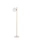 Preview: Nova Luce CANTONA Stehlampe G9 Gold 30x37x155cm 9960619