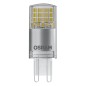 Preview: 2er-Pack OSRAM LED Lampe PIN G9 40 4.2W G9 klar warmweiss wie 40W 4058075449893