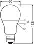 Preview: OSRAM LED Antibacterial Classic 60 8.5W E27 Lampe 806lm 2700K warmweiss wie 60W 4058075560673