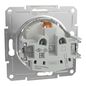 Preview: Schneider Electric ASFORA Steckdose 16A mit Klappdeckel UP weiss EPH3170121D