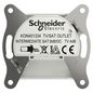 Preview: Schneider Electric ASFORA TV-SAT Durchgangsdose 8dB UP weiss EPH3470321D