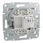 Preview: Schneider Electric ASFORA RJ45 Kat. 6e UTP 1-Fach ICD UP weiss EPH4770121D