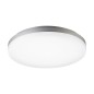 Preview: SIGOR Aufbauleuchte Circel 220mm silber Deckenleuchte 15W 3000K IP44 110° 1700lm