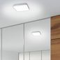 Preview: SIGOR LED Aufbauleuchte Square 400mm silber Deckenleuchte 38W 4000K IP20 110° 4200lm