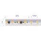 Preview: SIGOR 14W/m Hochvolt LED-Streifen 2700K 50m 72LED/m IP65 230V 1230lm/m Ra90