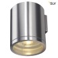 Preview: SLV 1000333 ROX WALL OUT QPAR11 Outdoor Wandleuchte alu gebürstet max. 50W IP44