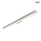 Preview: SLV 1000670 Q-LINE LED Wandleuchte silbergrau 3000K