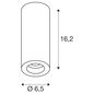 Preview: SLV 1004128 NUMINOS CL PHASE S LED Deckenaufbauleuchte weiss/schwarz 2700K 60°