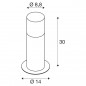 Preview: SLV 1006180 GRAFIT 30 Stehleuchte anthrazit E27 ESL max. 11W IP44