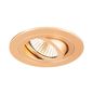 Preview: SLV 1007344 NEW TRIA 75, Deckeneinbauring, D: 9.3 H: 2.6 cm, rosegold