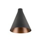 Preview: SLV 1007532 LALU CONE 15, Leuchtenschirm, Mix&Match, H:17 cm, schwarz