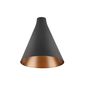 Preview: SLV 1007532 LALU CONE 15, Leuchtenschirm, Mix&Match, H:17 cm, schwarz