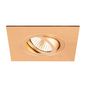 Preview: SLV 1007637 NEW TRIA 75 XL, Deckeneinbauring, L: 11 B: 11 H: 2.6 cm, rosegold