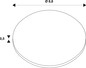 Preview: SLV UNIVERSAL DOWNLIGHT Abdeckung, für Downlight, IP65, rund, weiß 1008068