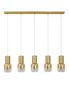 Preview: Musterring Lima Pendelleuchte Gold 120cm 74154