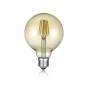 Preview: Trio Globe LED Lampe E27  6W ⌀9,5cm Amber warmweiss wie 36w