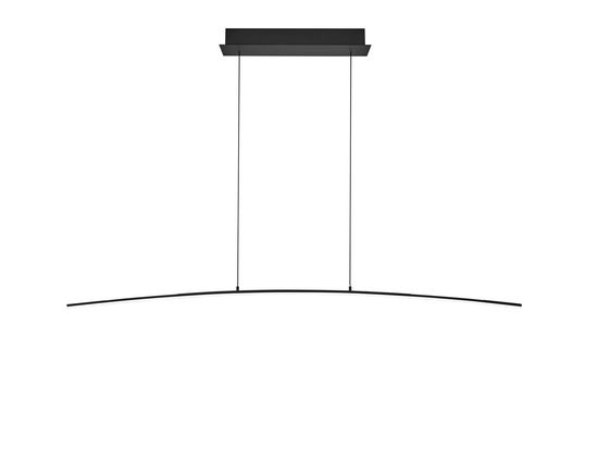 Hell Sira LED Pendelleuchte Dimmbar stufenlos höhenverstellbar Schwarz 20631/1-06