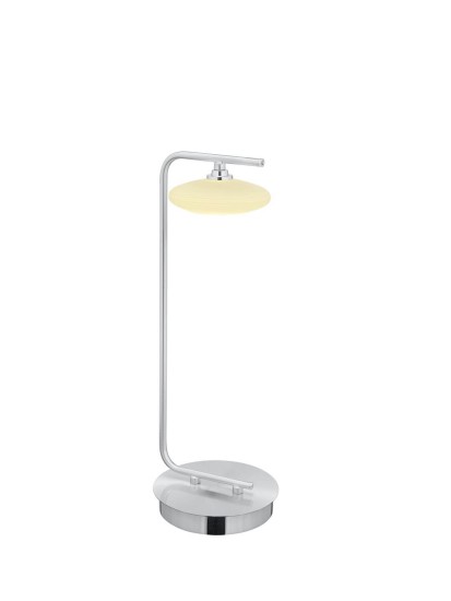 Hell Mala LED Tischleuchte Warmweiss Dimmbar 45cm Nickel 50406/1-92