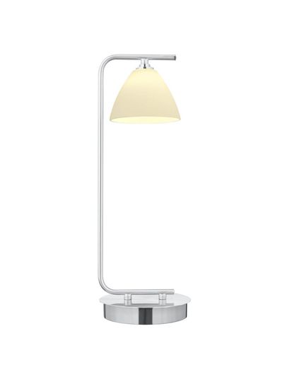 Hell Mona LED Tischleuchte Warmweiss Dimmbar 45cm Nickel 50415/1-92