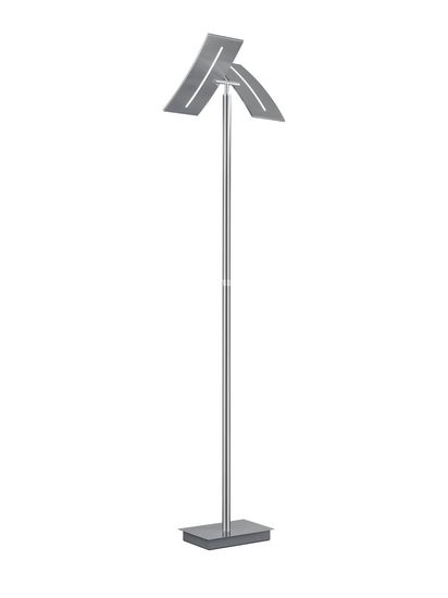 Hell Dual LED Stehleuchte Dimmbar 182cm CCT Nickel matt 60454/1-92