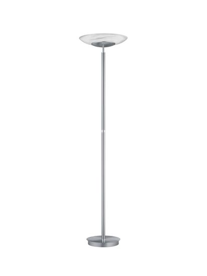 Hell Findus LED Stehleuchte 3-fach Warmweiss Dimmbar 182cm Nickel 60482/1-92