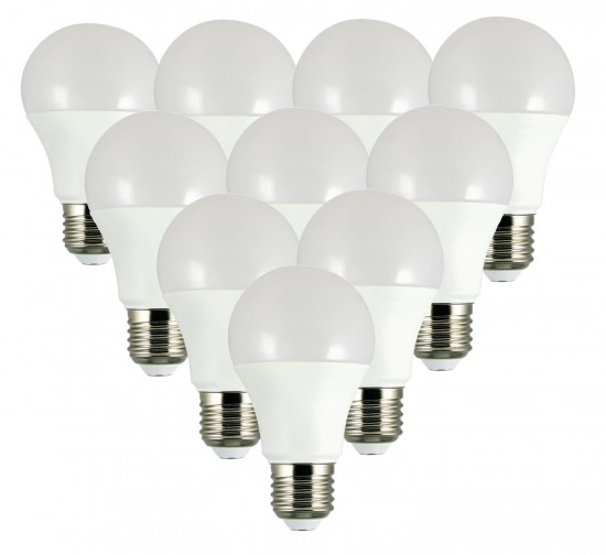 10er-Set Bioledex VEO LED Lampe E27 9W 810Lm Warmweiss = 60W Glühlampe
