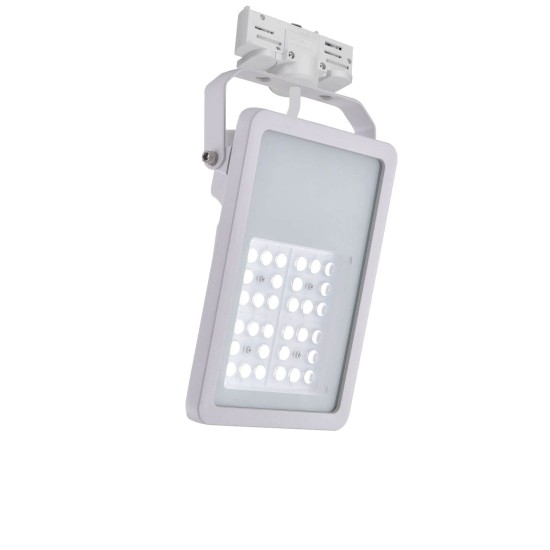 Bioledex GoLeaf A2 LED Pflanzenleuchte 30W 60° Vollspektrum Grow-Lampe S1 Weiß  für 3-Phasenschiene, Made in Germany