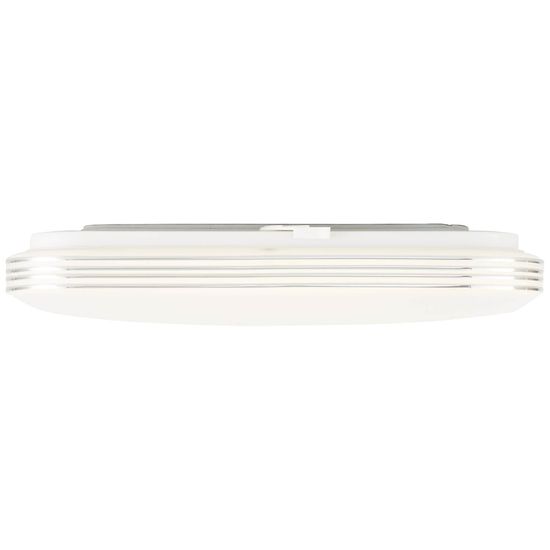 Brilliant Ariella LED Wand- und Deckenleuchte 34x34cm 24W Warmweiß Weiß Chrom G96964/05