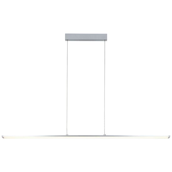 Brilliant Entrance LED Pendelleuchte Paneel 120cm 22W Warmweiß Aluminium Weiß G97028/21