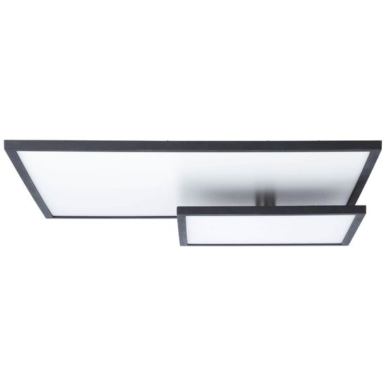 Brilliant Bility LED Deckenaufbau-Paneel 62x47cm 36W Warmweiß Schwarz Weiß G97032/06