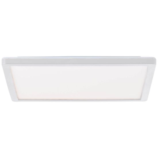 Brilliant Saltery LED Deckenaufbau-Paneel 30x30cm 20W Weiß Nachtlicht, Timer G99780/05