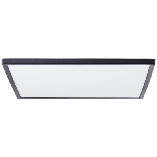 Brilliant Saltery LED Deckenaufbau-Paneel 42x42cm 22W Weiß Schwarz Nachtlicht G99781/76