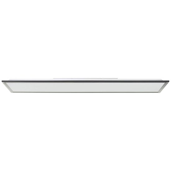 Brilliant Briston LED Deckenaufbau-Paneel 100x25cm 24W Neutralweiß Schwarz G99930A06