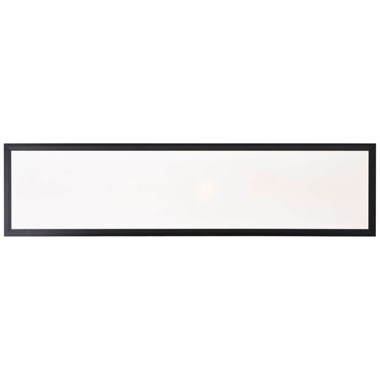 Brilliant Briston LED Deckenaufbau-Paneel 100x25cm 26W Schwarz Timer, Nachtlicht G99931A06