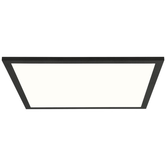 Brilliant Buffi LED Deckenaufbau-Paneel 40x40cm 24W Neutralweiß Sand Schwarz G90356A26