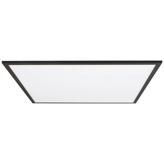 Brilliant Buffi LED Deckenaufbau-Paneel 60x60cm 40W Neutralweiß Sand Schwarz G90357A26