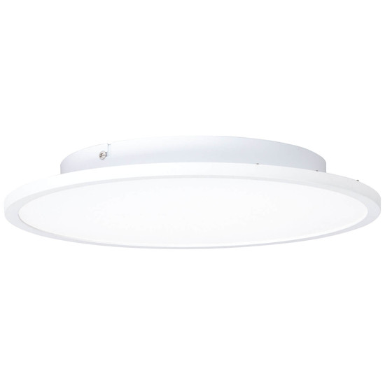 Brilliant Buffi LED Deckenaufbau-Paneel 35cm 24W Neutralweiß Sand Weiß Kaltweiß G96884A85