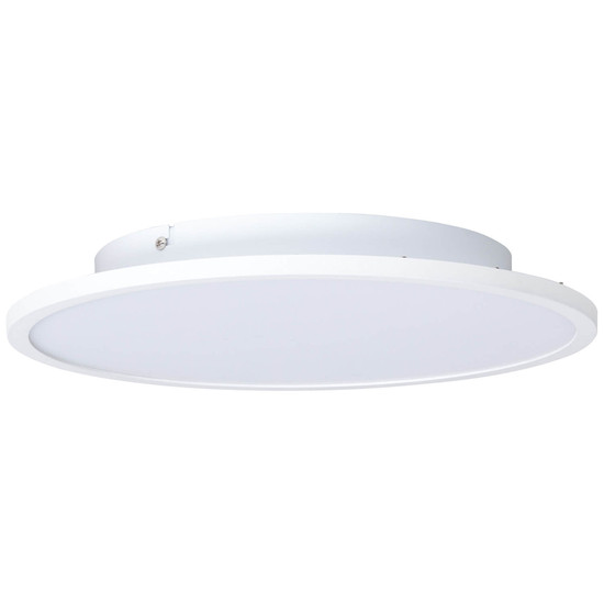 Brilliant Buffi LED Deckenaufbau-Paneel 35cm 24W Neutralweiß Sand Weiß Kaltweiß G96884A85