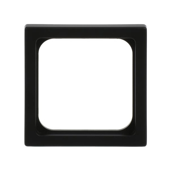 Busch-Jaeger Zwischenring Telekommunikationseinsätze 50 x 50mm schwarz matt - Plattform 63 2CKA001710A3897 1746/10-885