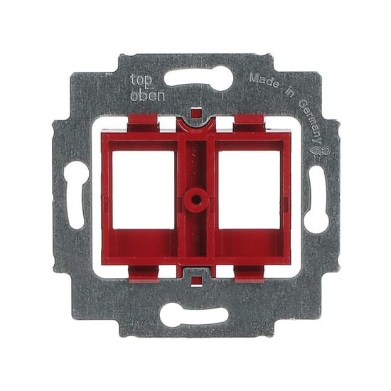 Busch-Jaeger Tragring mit rotem Sockel 2CKA001753A8055 1812